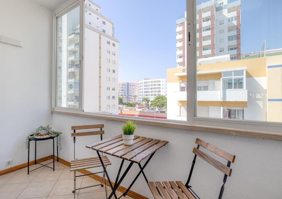 Sea-Front 1' Min! - Apartment With Ac & Wifi Quarteira Exterior foto