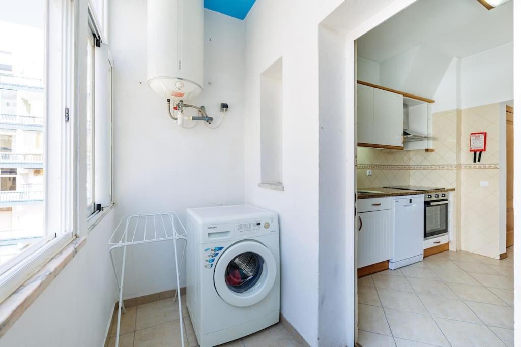 Sea-Front 1' Min! - Apartment With Ac & Wifi Quarteira Exterior foto