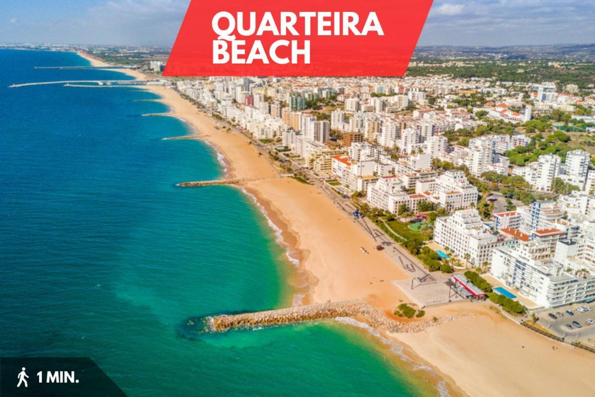 Sea-Front 1' Min! - Apartment With Ac & Wifi Quarteira Exterior foto